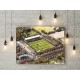 Leyton Orient FC Brisbane Road Stadium Wall Art Canvas